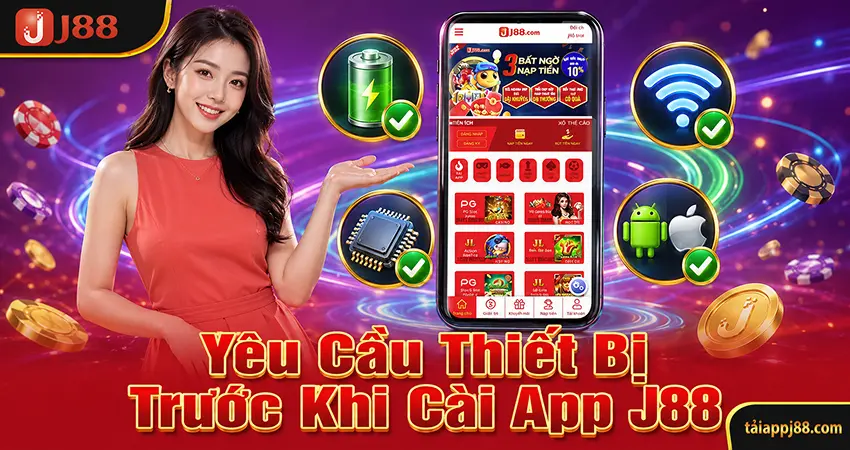 Yêu Cầu Thiết Bị Trước Khi Cài App J88