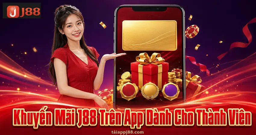 Khuyến Mãi J88 Trên App Dành Cho Thành Viên